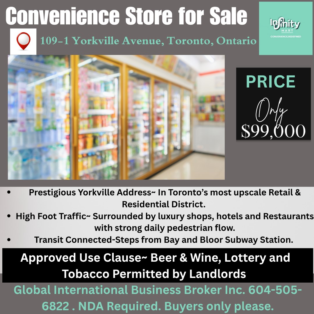 Yorkville Prestige — Infinity Mart Convenience Store for Sale